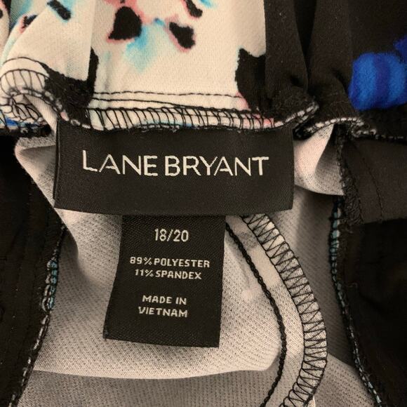 Lane Bryant Women's 2 PC. Floral High Waist Pants & Jacket Set Size 18/20 - Picture 12 of 13